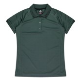 Casual's Women's Polo - Slate/Black 